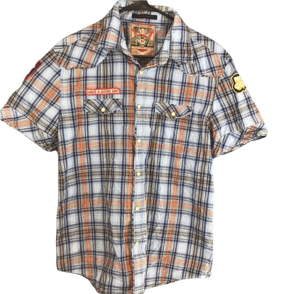 JACHS Girlfriend Pearl Button Rockabilly Shirt